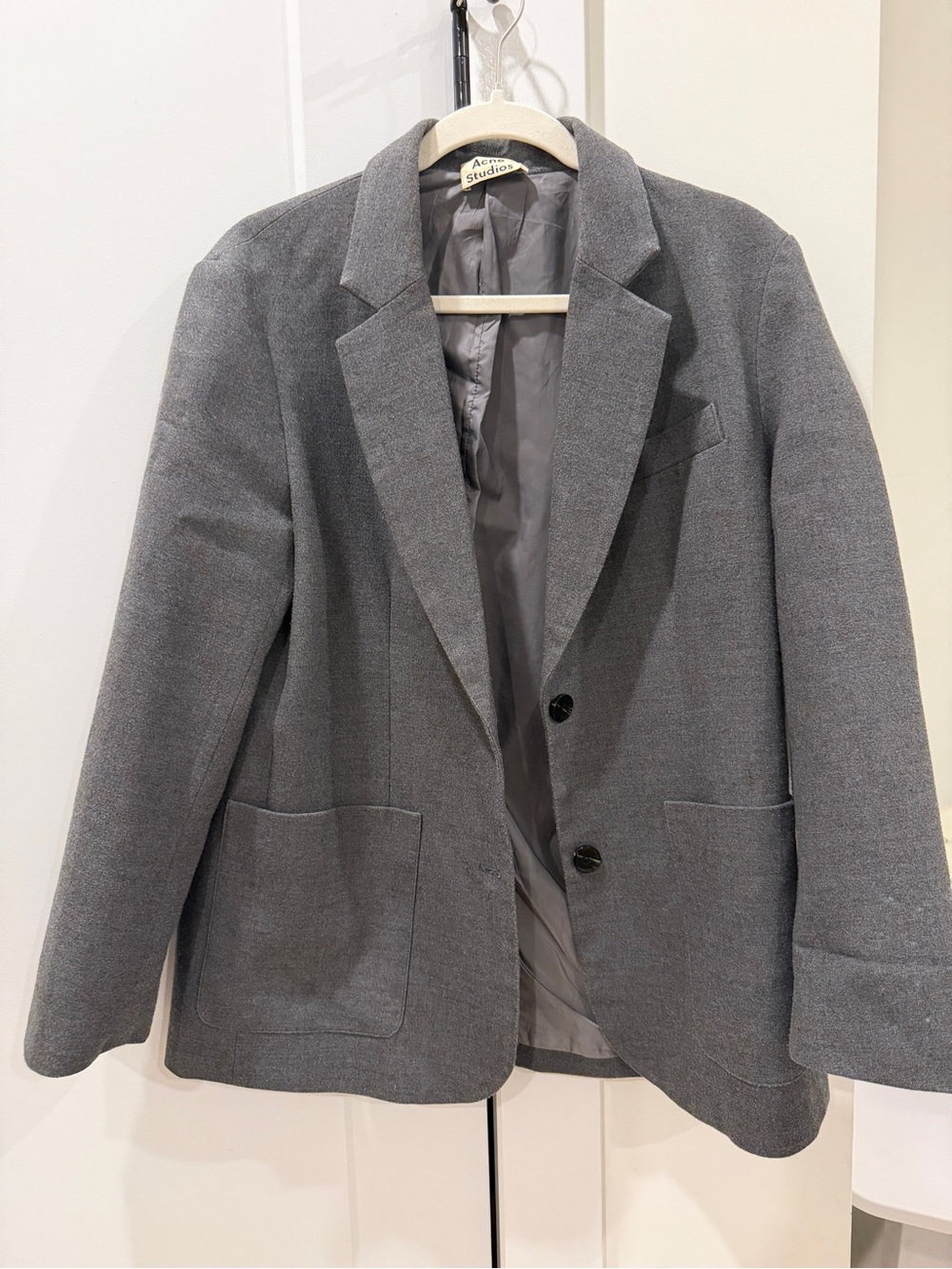 Acne Studio Women's Gray Blazer Jacket size S